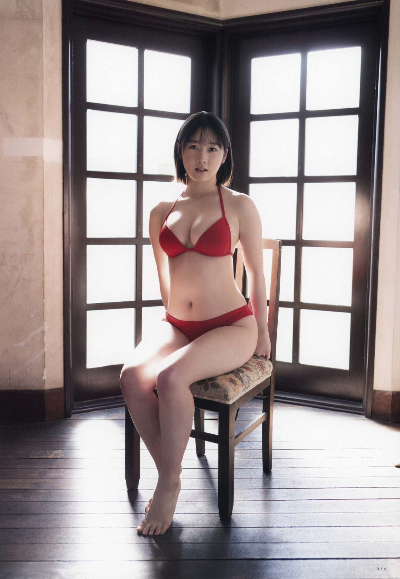 imouto miina tsubaki redbikini 05" STU48の甲斐心愛 水着画像「13枚」 | 水着グラビア