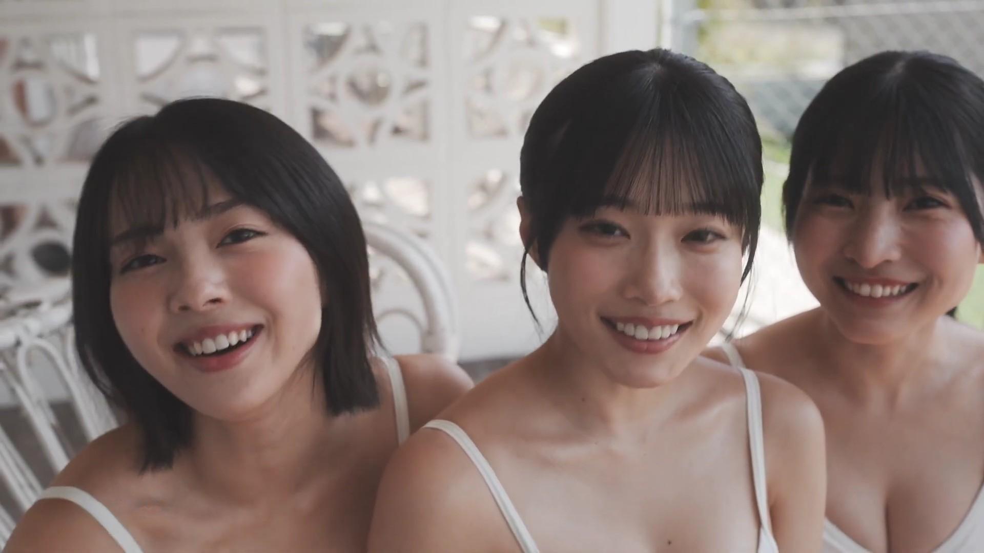 解散を発表している#ババババンビが水着で全員集合！